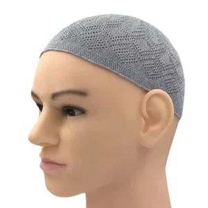 Chapeau de Prière Musulman en Coton – Kufi / Taqiyah / Takke pour Homme